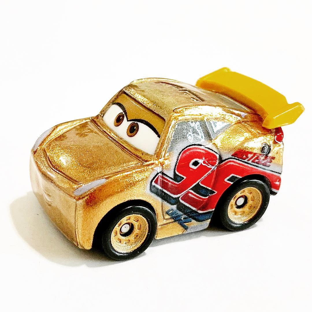 Mini Racers Golden Rust-eze Cruz Ramirez, Pixar Cars Die-casts Wiki