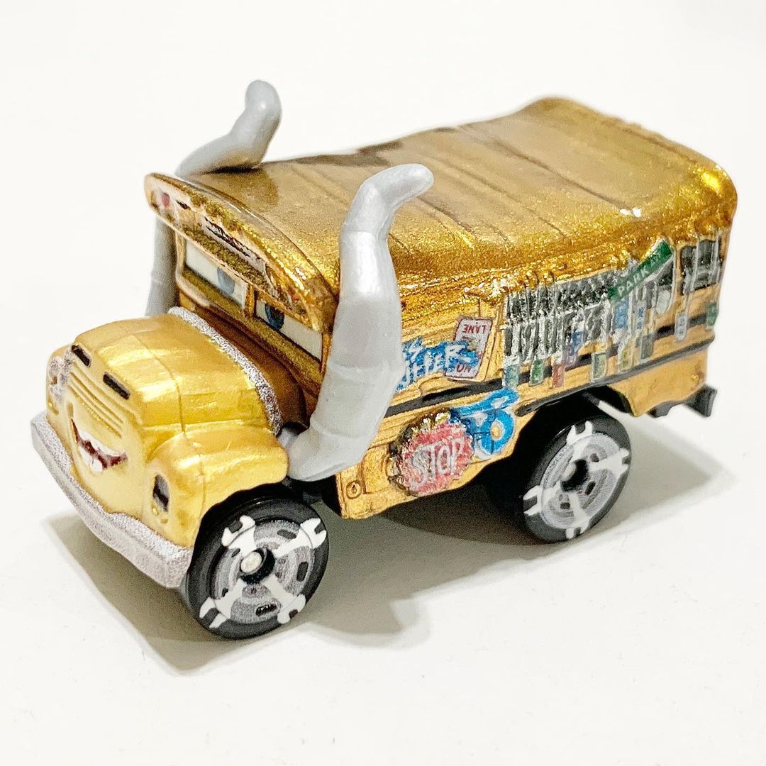 Mini Racers Metallic Miss Fritter | Pixar Cars Die-casts Wiki | Fandom