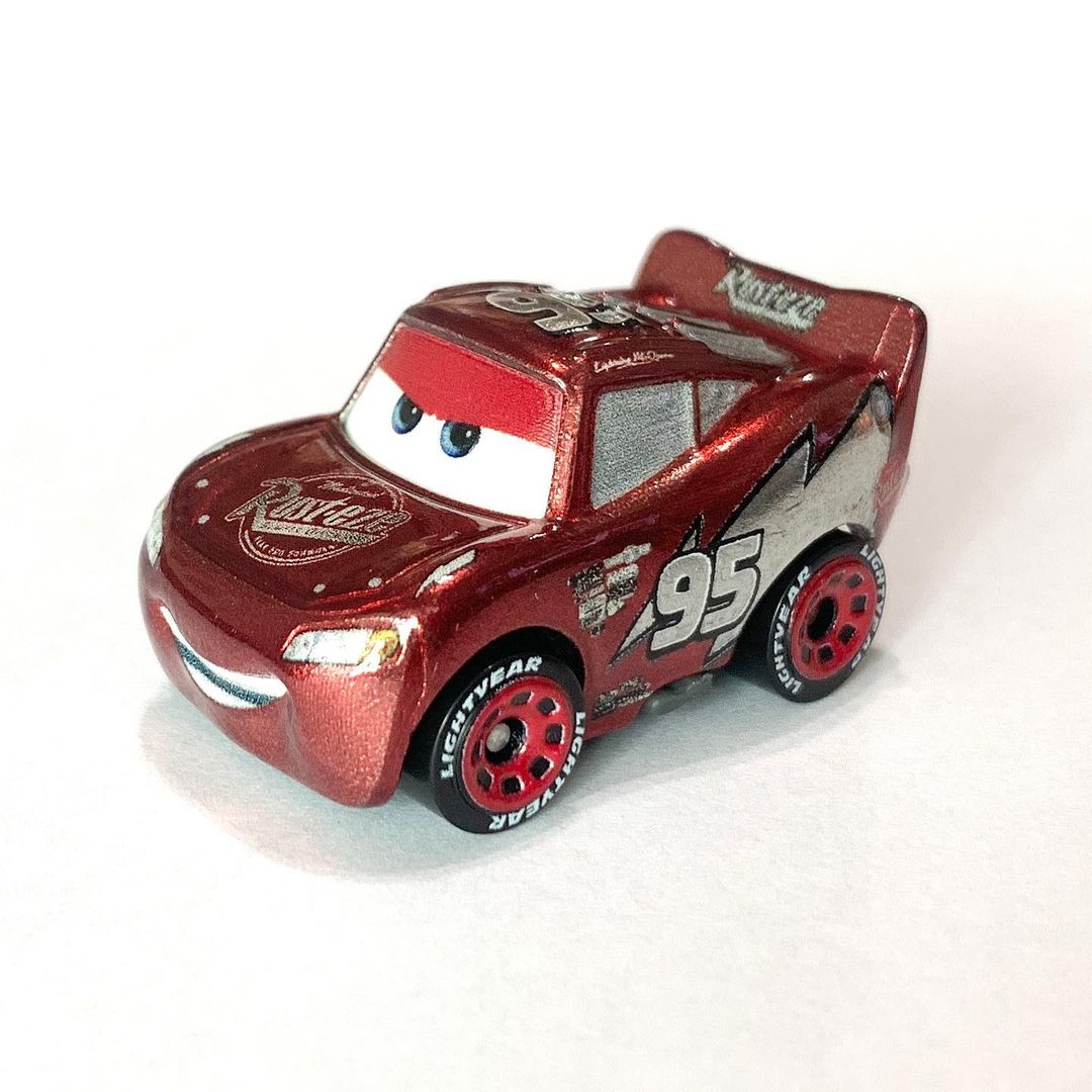 Mini Racers Racing Red Lightning McQueen