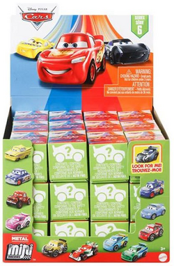 Pixar Cars Mini Racers Series 2 (Mix M) Box of 36 Random Cars