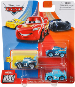 Disney Cars Metal Mini Racers (2019) Mattel Metallic Lightning