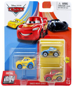 Mini Racers Dinoco Wrap Lightning McQueen, Pixar Cars Die-casts Wiki