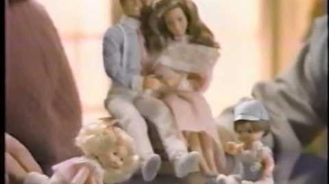 Commercial 1980's Heart Family Doll by Mattel - Toys- Girls
