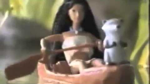 Pocahontas River Rowing MATTEL Doll Commercial