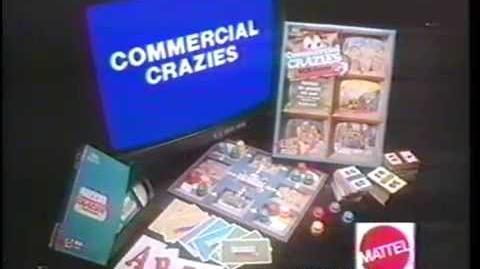 1986 Mattel Commercial Crazies Game