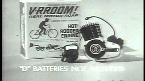 Mattel's V-RROOM Hot Rod Engine Classic Toy Commercial