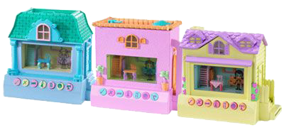 Pixel Chix House K3561 Mattel 2006 2-D Girl in 3-D World Figure