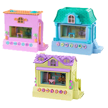 Pixel Chix House K3561 Mattel 2006 2-D Girl in 3-D World Figure