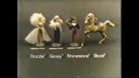 Dazzle and Her Friends from Mattel (1980's Christmas Commercial)