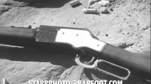 MATTEL SAFE SHOOTING RIFLE 1962 Commercial