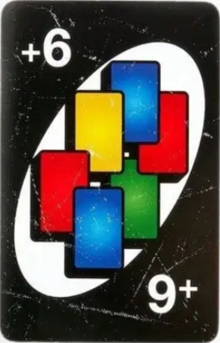 トランプ UNO Wild Draw Six Card | Uno Wiki | Fandom