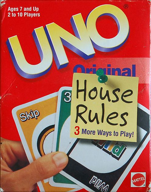 Tighten Up! (UNO House Rules Part 2)