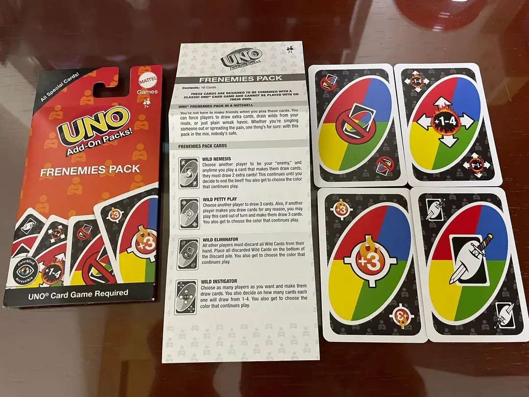 Uno Frenemies Add-On Pack | Uno Wiki | Fandom