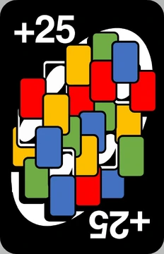 Wild Draw Twenty-Five Card | Uno Wiki | Fandom