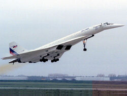 A standard Tupolev TU-144