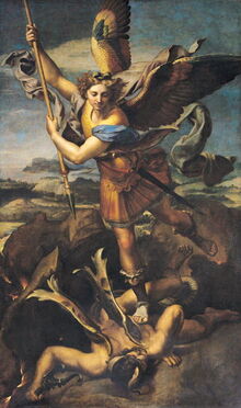 Sanmichele satana raffaello