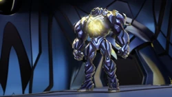 Makino's alien scientist form