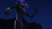 Snare's arm shapeshifting into one of his most used weapons: a saw launcher.
