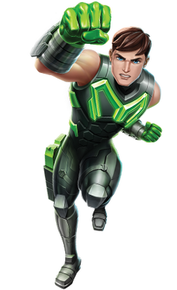 Older Max Steel Green