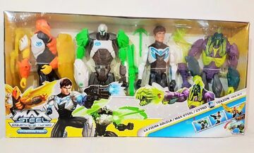 Juguetes max steel sales