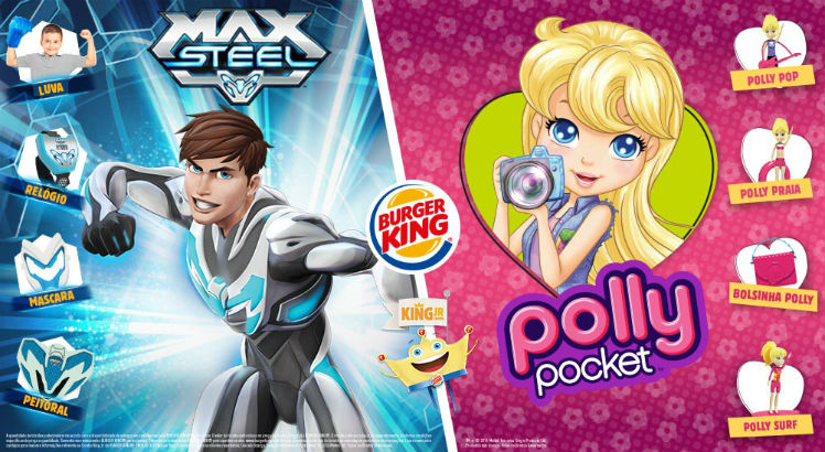 Polly pocket burger king top