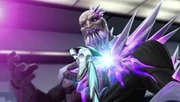 Steel touches Extroyer's Ultralink.