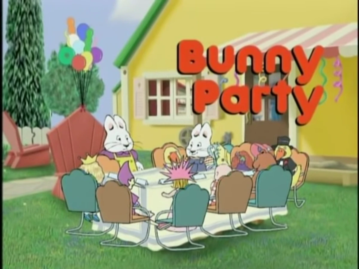 Bunny Party Max & Ruby Wiki Fandom