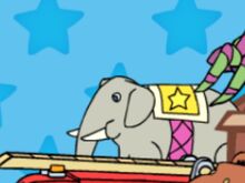 Circus elephant