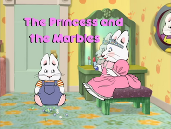 Max & Ruby - The Princess and the Marbles - Cover