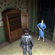 A kindly neighbor offering her shotgun to Max