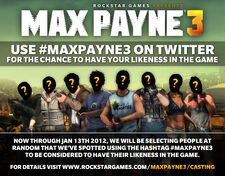 Max Payne 3 Twitter Contest