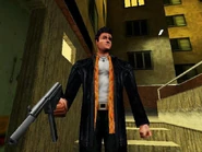 Beta version of Max Payne with an MP5 from a 1998/1999 game preview