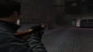 Max Payne using the AK-47 in Max Payne 1 (With Use Of KungFu Deluxe Edition Mod)