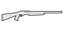 White shotgun