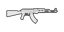 White ak47