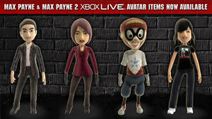 Max Payne Xbox LIVE Avatar Outfits