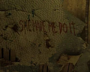 La misma escena en la alucinación de Payne.