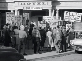 S1E10 - Ellie For Town Council Title