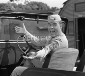 Frank behind the scenes