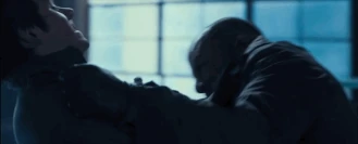 "Thomas headbutting Barkley, showing no signs of pain or annoyance in his skull