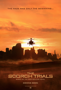 Scorch Trials poster 2