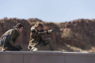 Newt and Thomas in The Death Cure