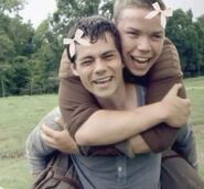 Dylan O'Brien and Will Poulter