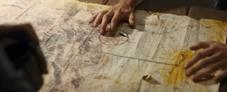 "Thomas finding the Last City on the map