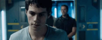 "Thomas dashing quickly to stealthily grab the guard's keycard ID