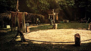 The "Fight Circle" in the Glade as shown in the film.