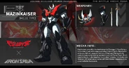 Mazinkaiser Iron Saga info.jpg (353 KB) In Mazinkaiser x IRON SAGA Collaboration.