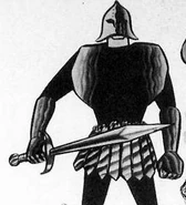 art conceptual iron mask