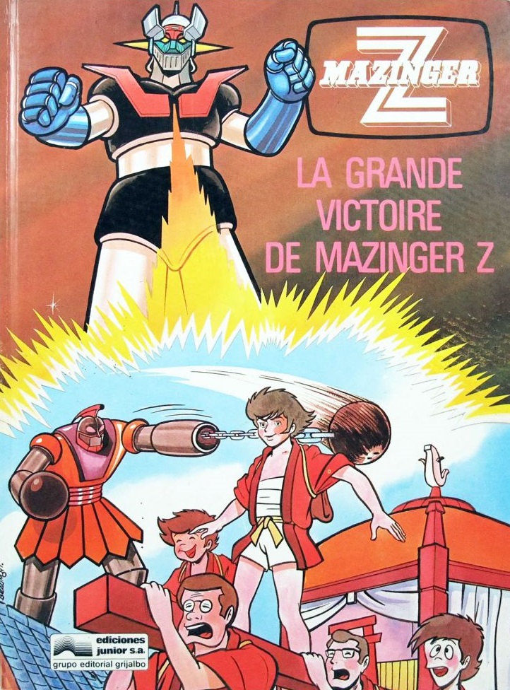 Mazinger Z Spanish Comic Mazinger Wiki Fandom