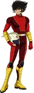 Koji Kabuto in Infinity suit